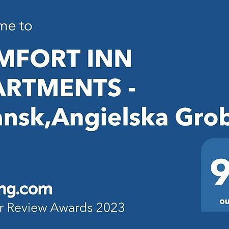 Comfort Inn Apartments - Gdansk,Angielska Grobla المظهر الخارجي الصورة