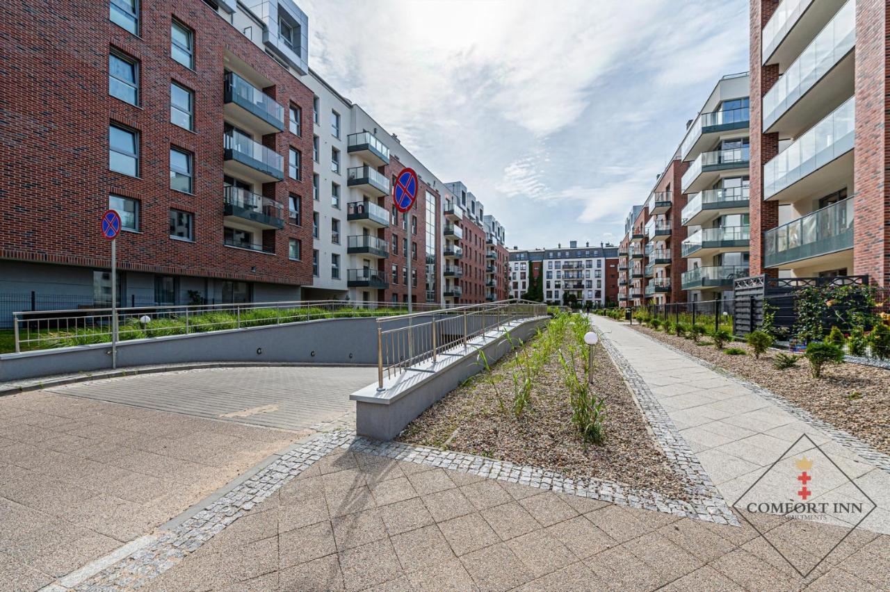 Comfort Inn Apartments - Gdansk,Angielska Grobla المظهر الخارجي الصورة