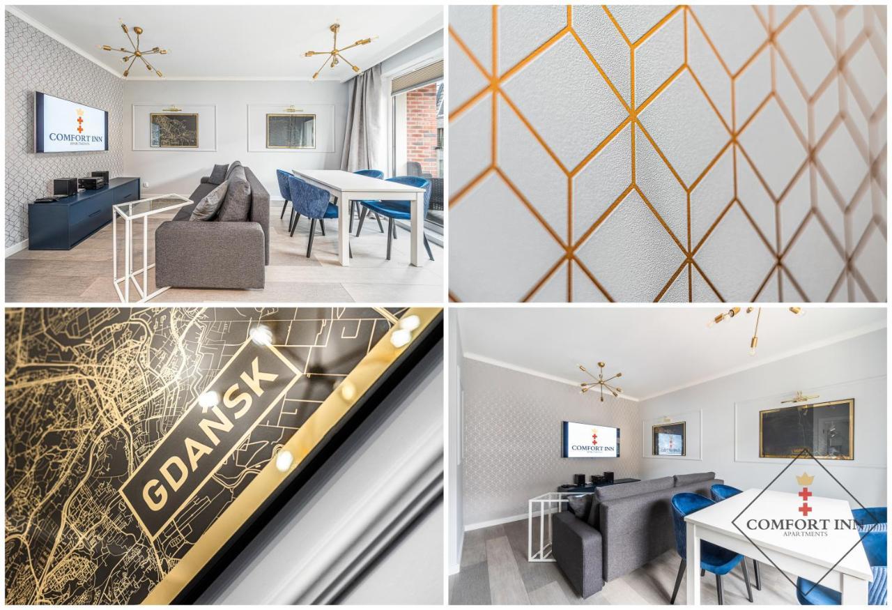 Comfort Inn Apartments - Gdansk,Angielska Grobla المظهر الخارجي الصورة