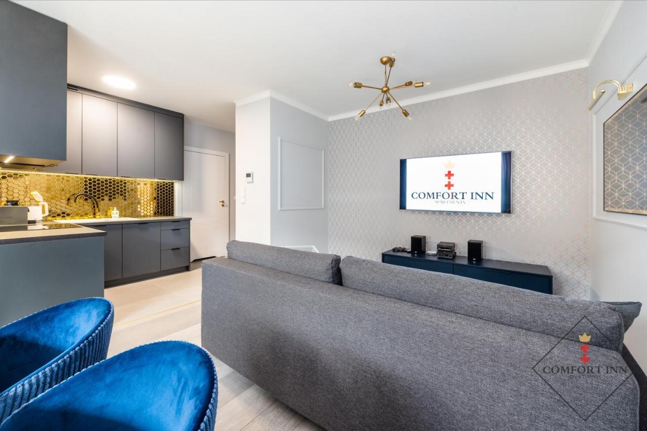 Comfort Inn Apartments - Gdansk,Angielska Grobla المظهر الخارجي الصورة