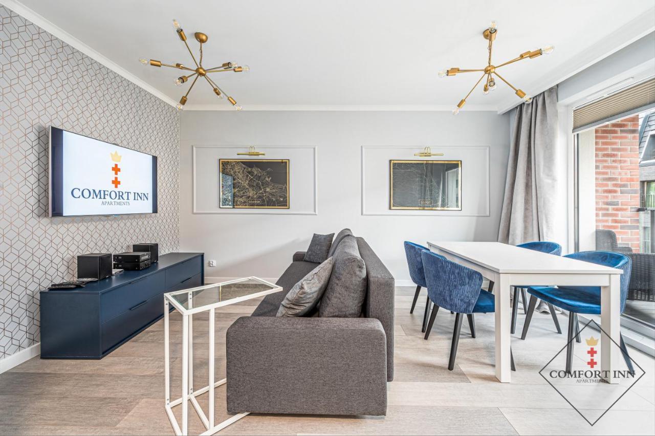 Comfort Inn Apartments - Gdansk,Angielska Grobla المظهر الخارجي الصورة