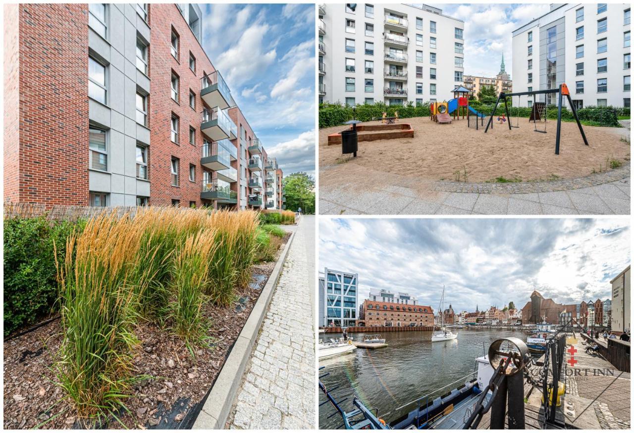 Comfort Inn Apartments - Gdansk,Angielska Grobla المظهر الخارجي الصورة