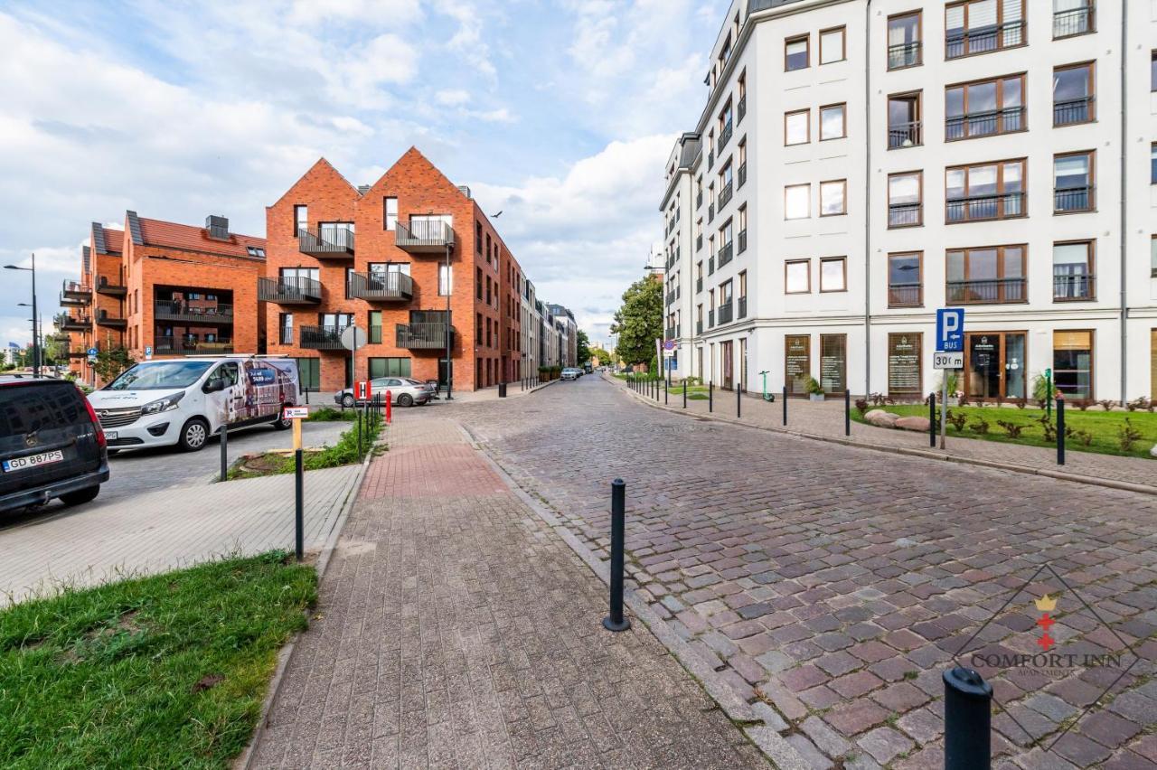 Comfort Inn Apartments - Gdansk,Angielska Grobla المظهر الخارجي الصورة