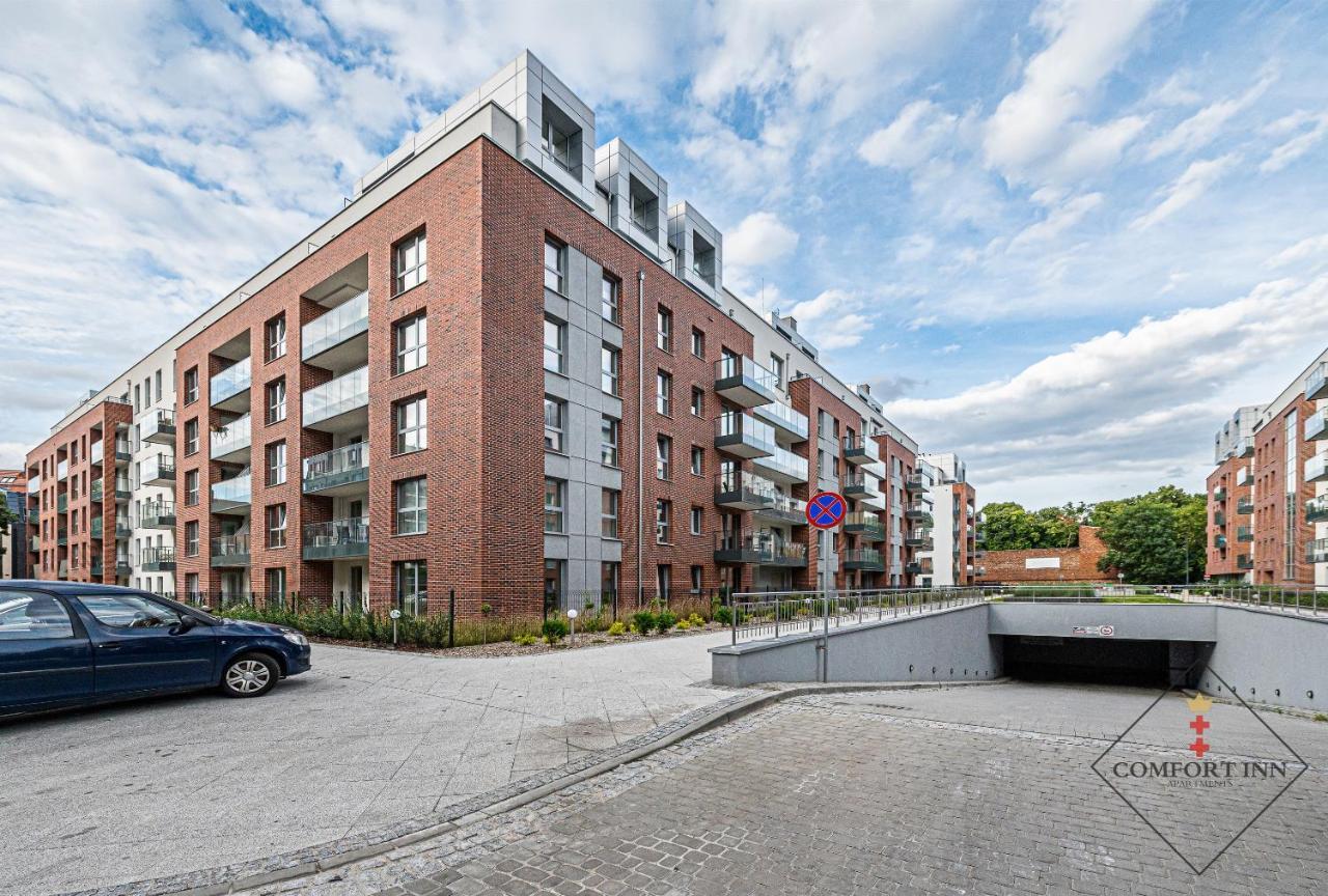 Comfort Inn Apartments - Gdansk,Angielska Grobla المظهر الخارجي الصورة